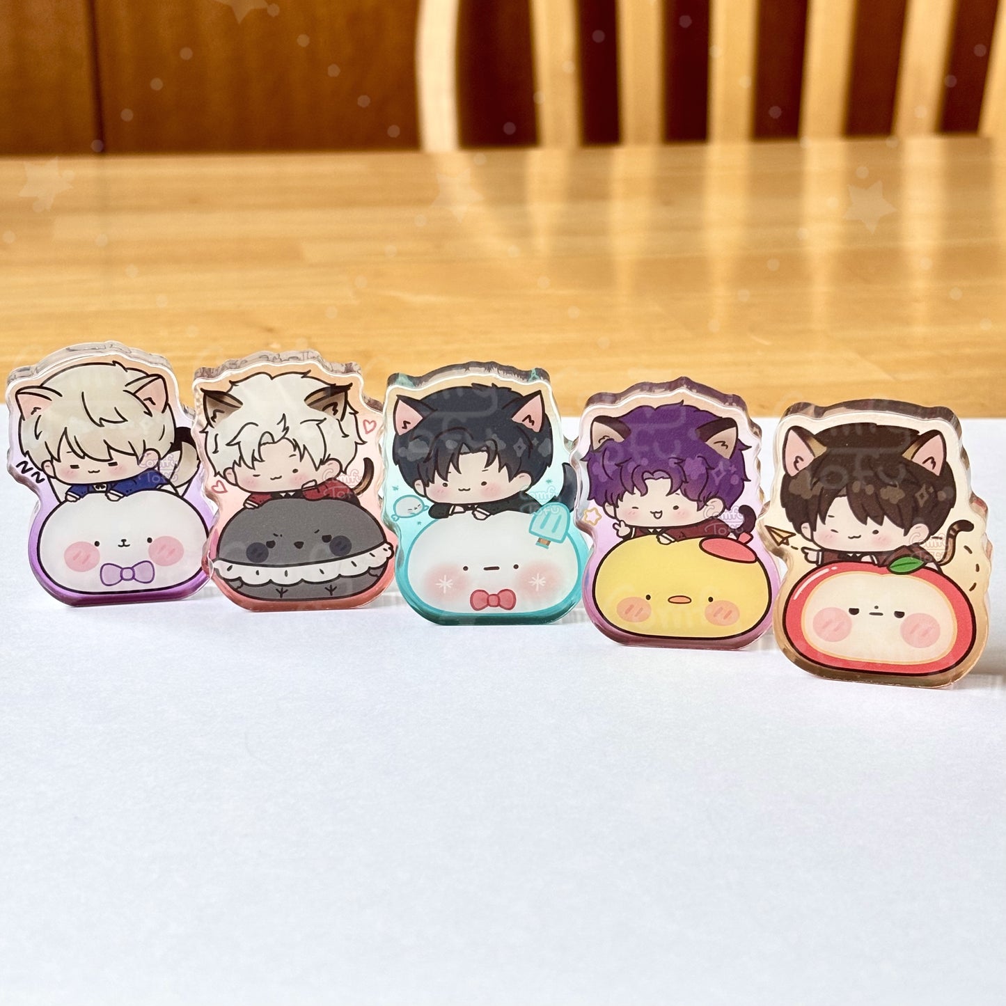 Fishy Artist Thick Acrylic Standee