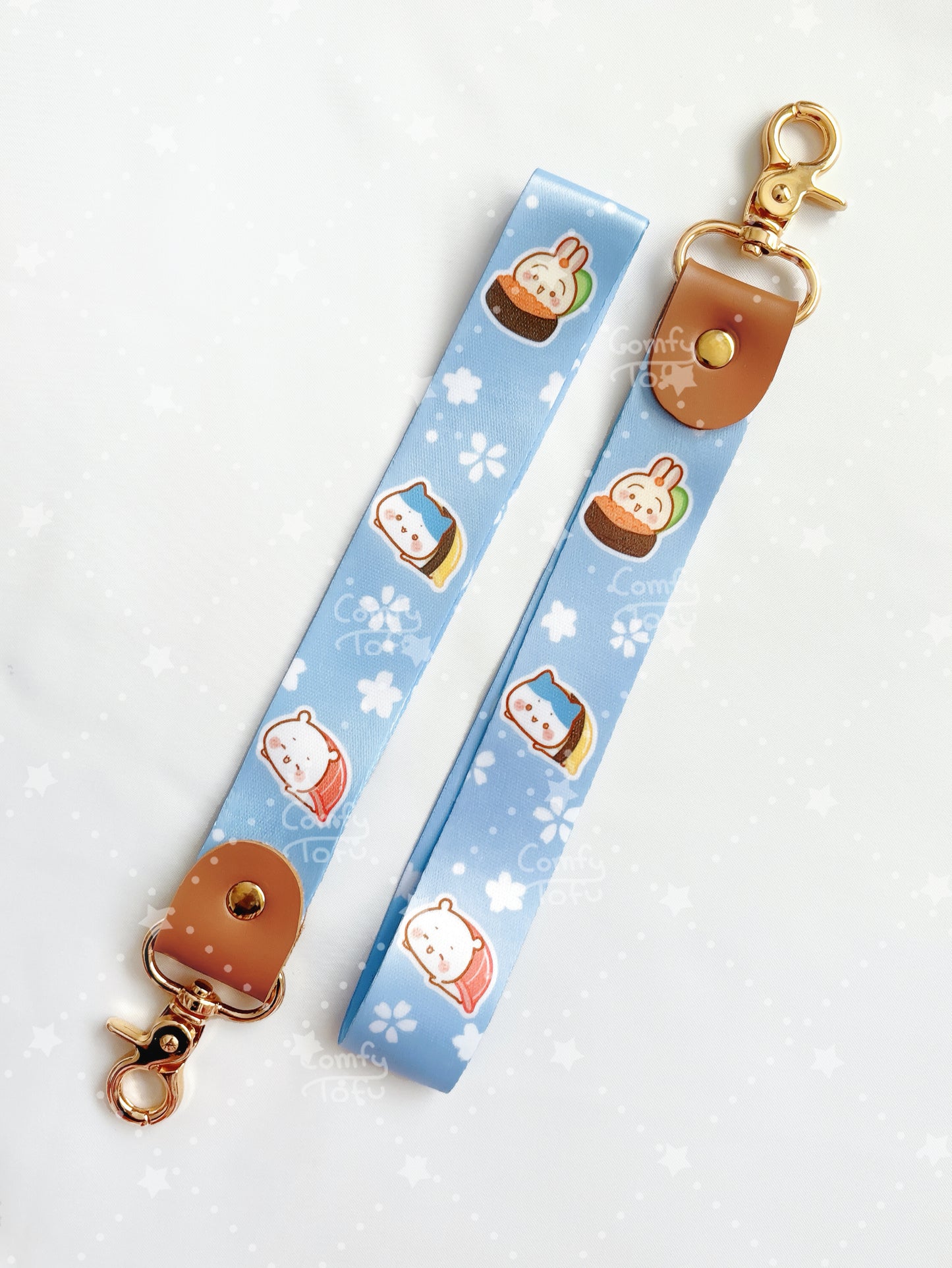 Anxious Chibi Animals Wristlet