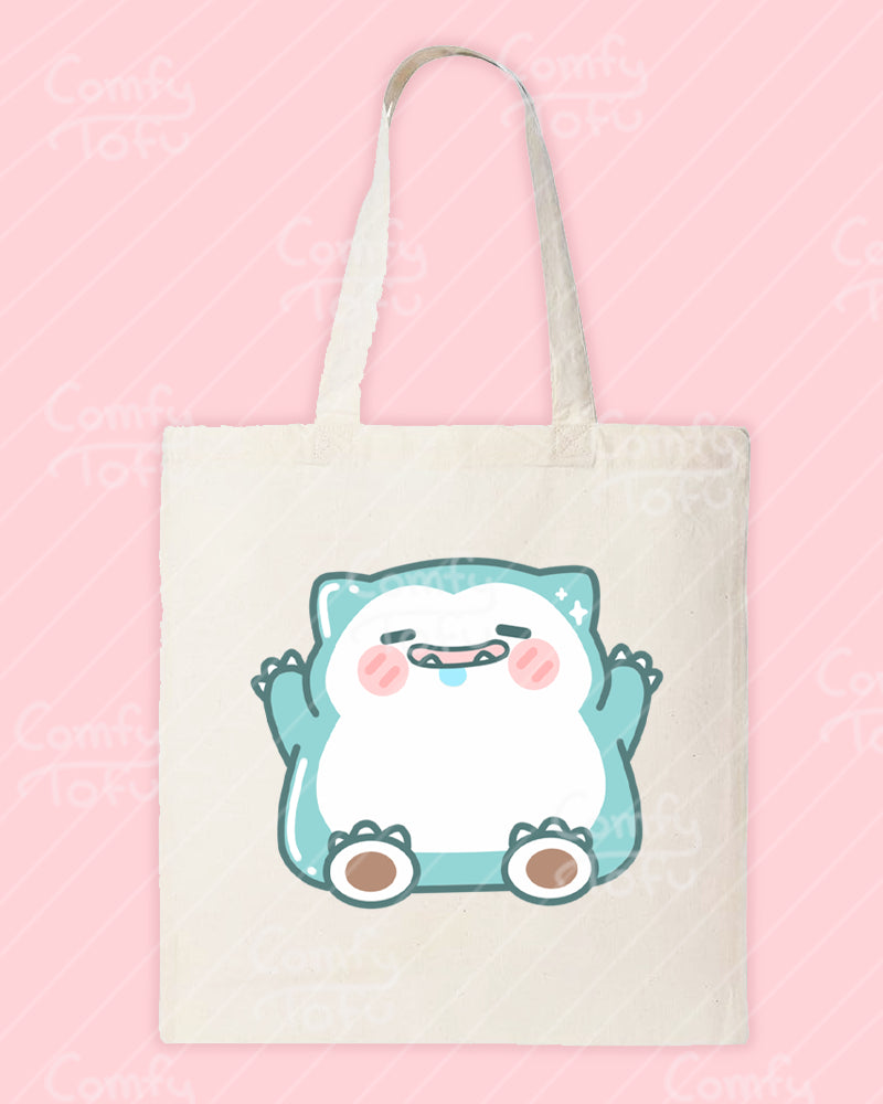 Little Monsters Canvas Tote Bag