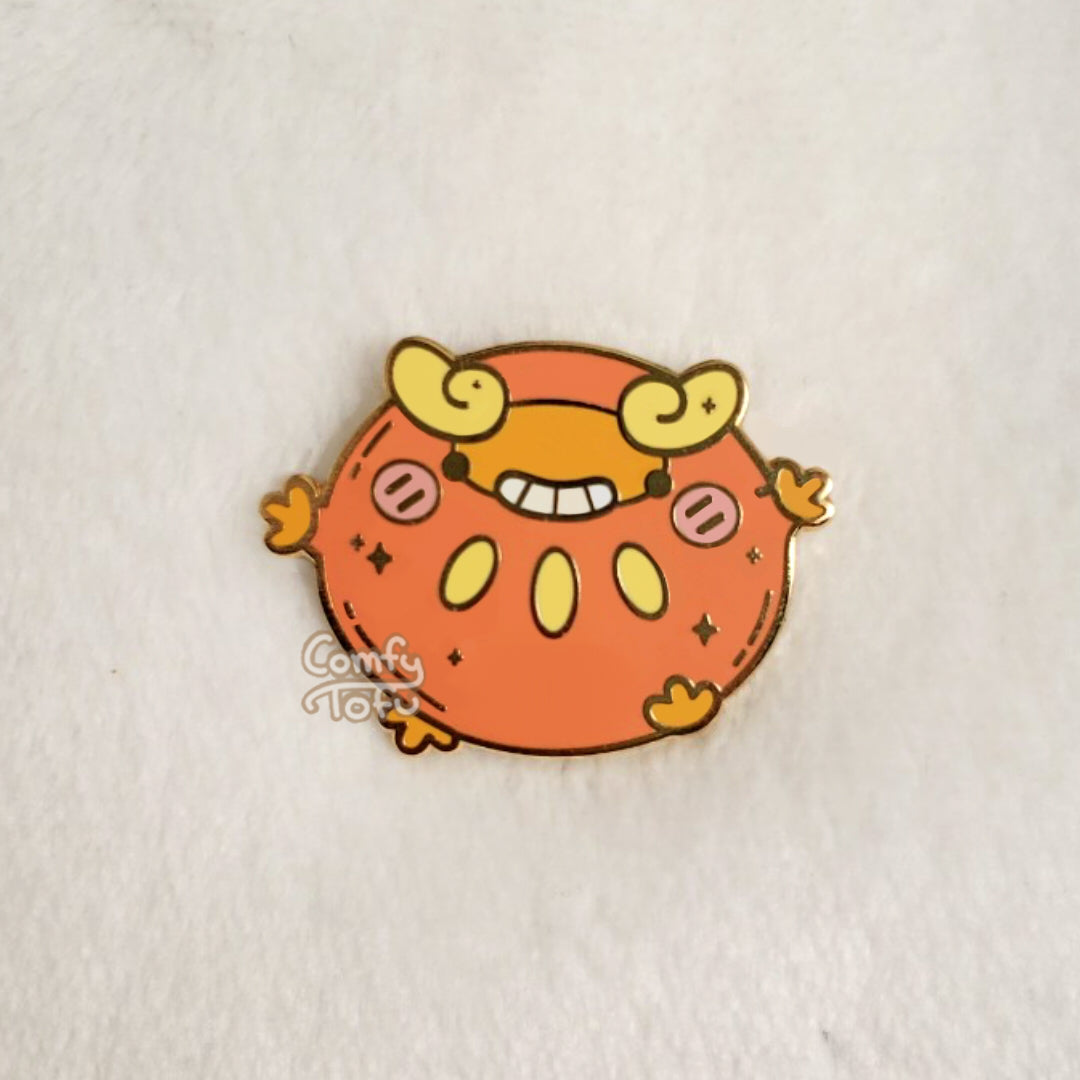 Fire Daruma | Pin |