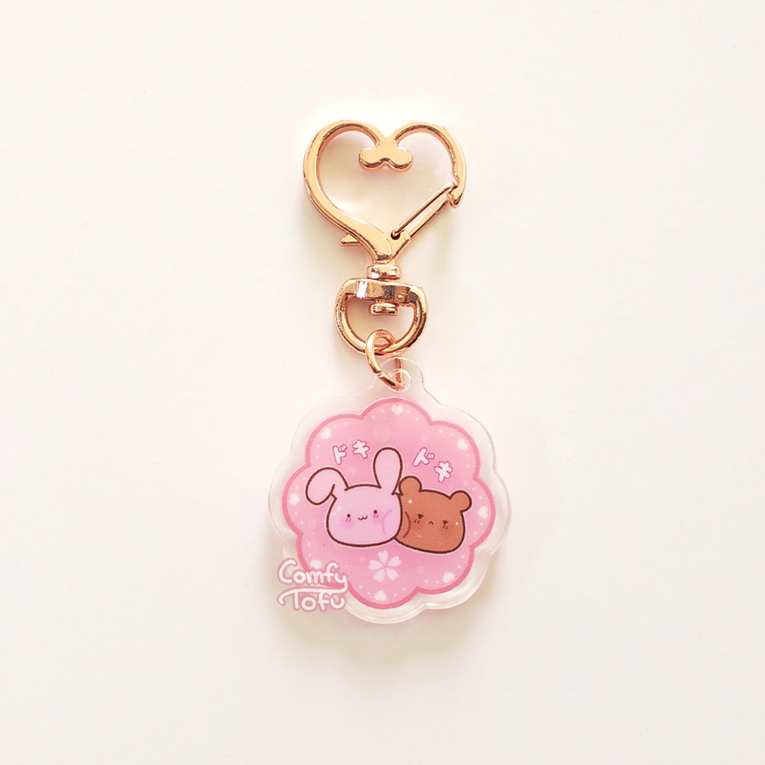 Bunny & Bear Acrylic Keychain