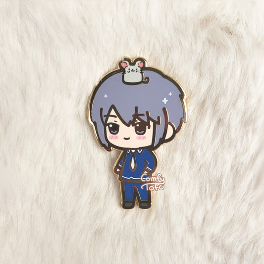 Rat Zodiac Pin