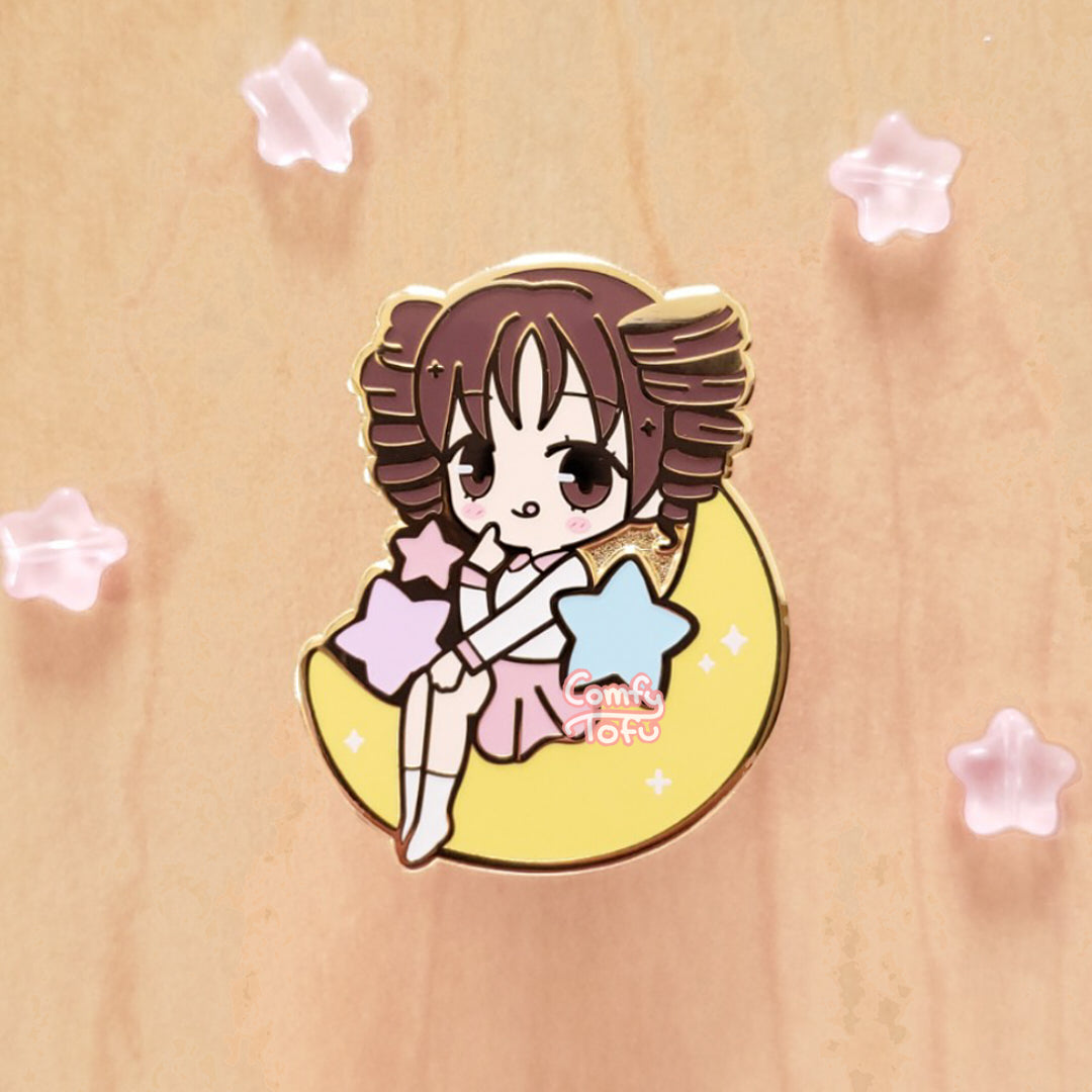 Full Moon Pin