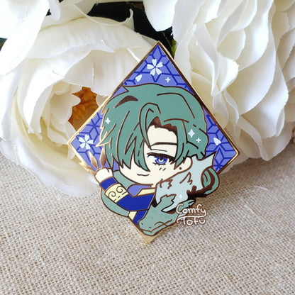 Green Dragon Pin