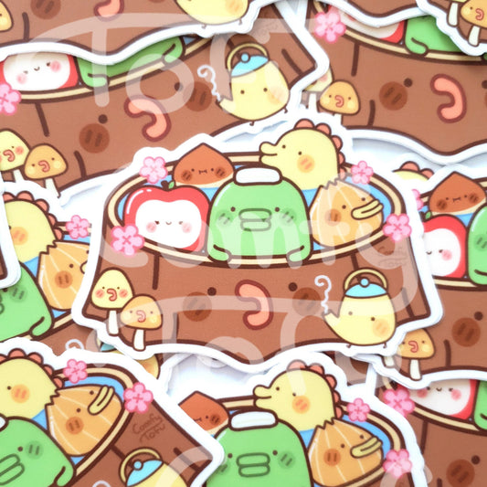 Tama Hot Spring Vinyl Sticker
