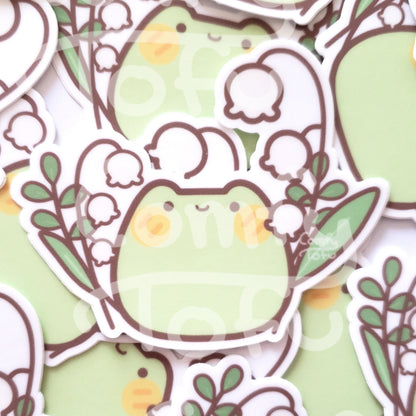 Froggo Vinyl Sticker
