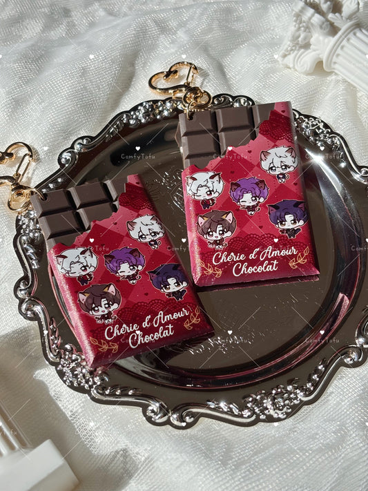COMING SOON - Kitty Butler Chocolate Keychain