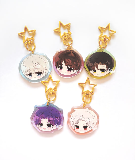 LADS Emotions Acrylic Keychains