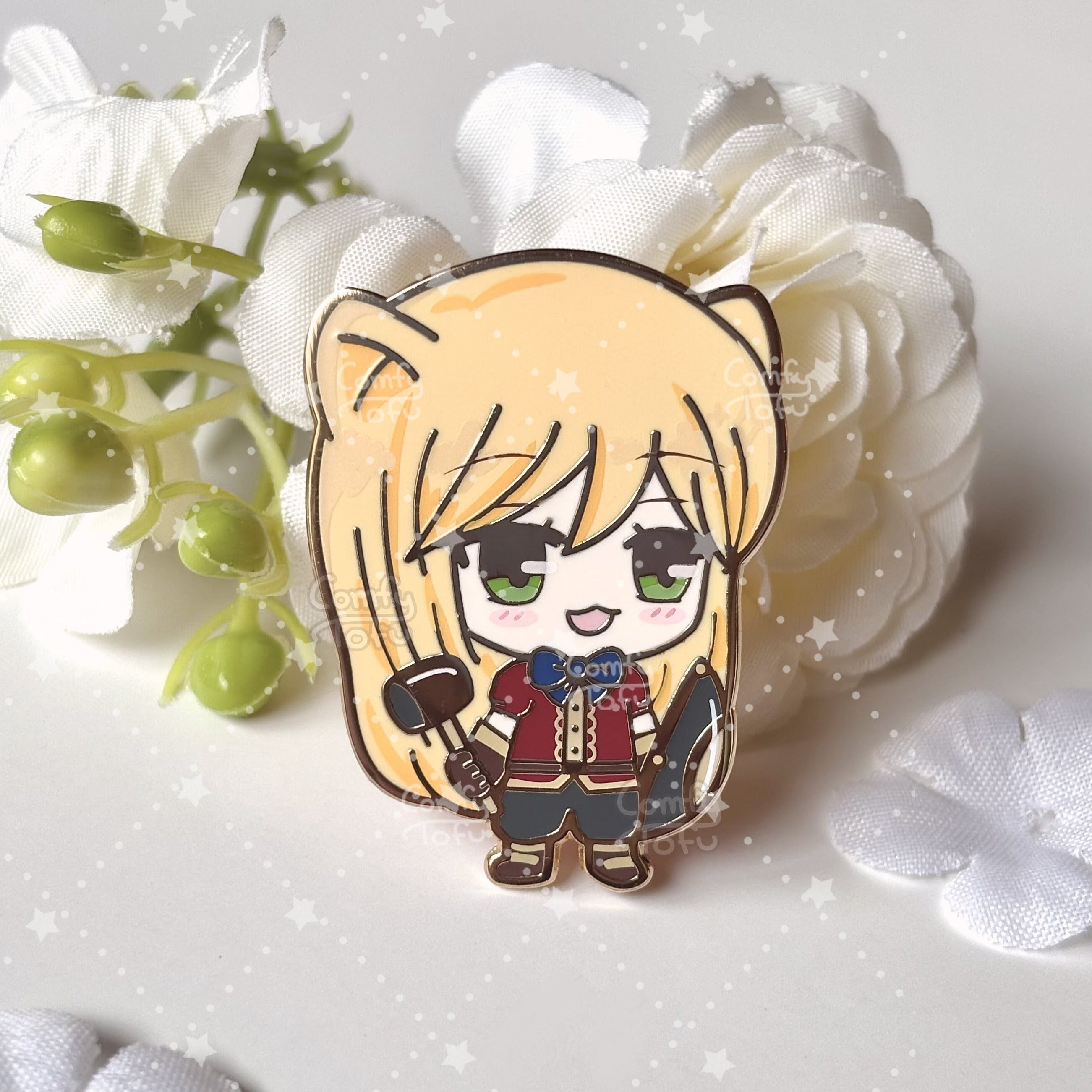 Paladin Choco Rabbit Guild Pin – ComfyTofu