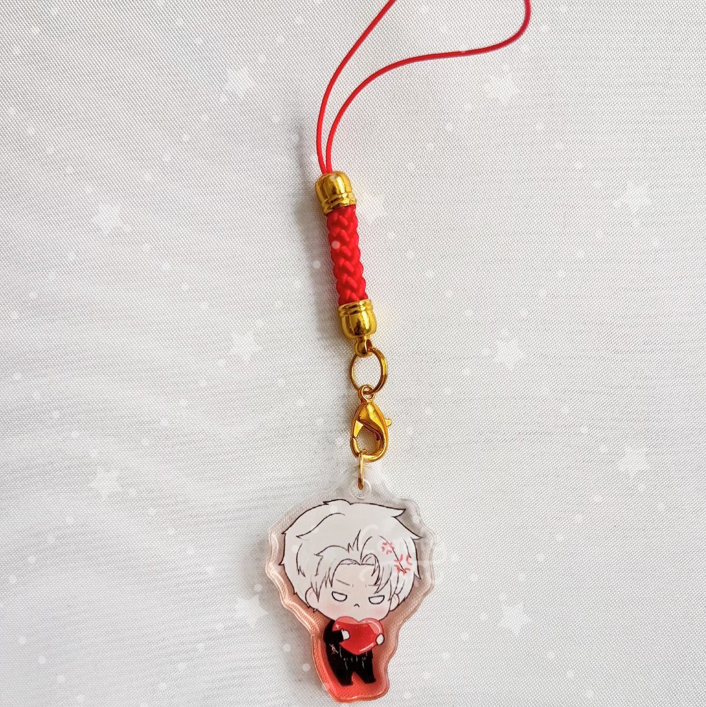 Crow Boss Acrylic Phone Charm