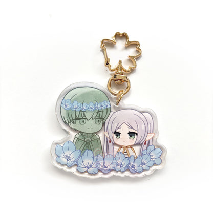 Elf & Hero Acrylic Keychain