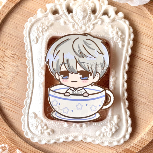 Star Prince - Kitty Tea Cup LADS Pin