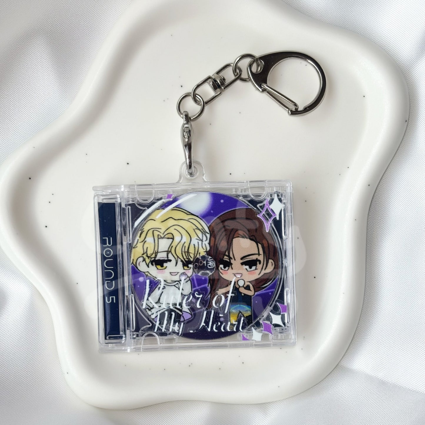 ALNST Luka & Hyuna NFC CD Keychain