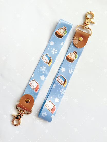 Anxious Chibi Animals Wristlet