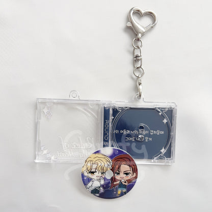 ALNST Luka & Hyuna NFC CD Keychain