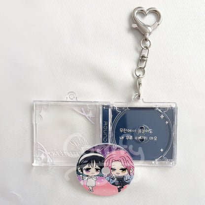 ALNST Mizi & Sua NFC CD Keychain