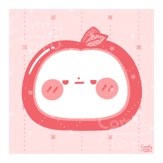 Grumpy Apple Microfiber Cloth