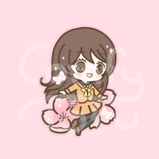 Land God Vinyl Sticker