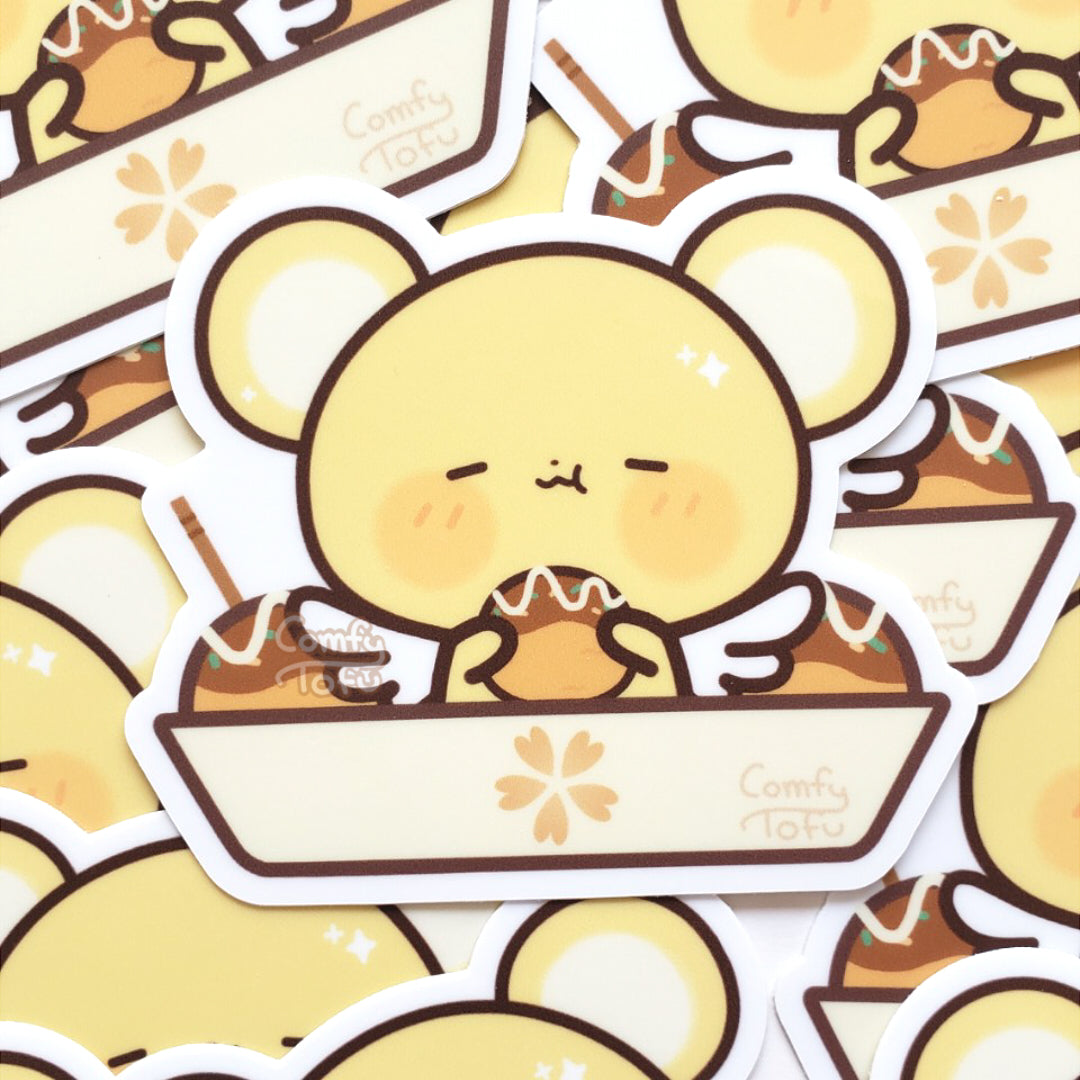 Takoyaki Vinyl Sticker