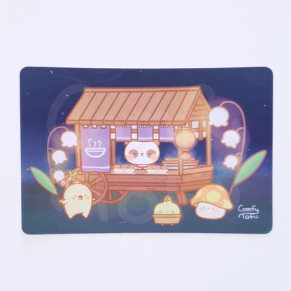 Maple Takoyaki Stall Print