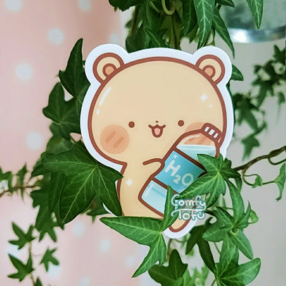 H2O Bear Vinyl Sticker