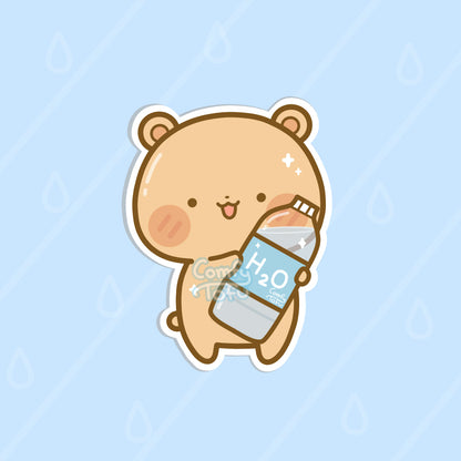 H2O Bear Vinyl Sticker