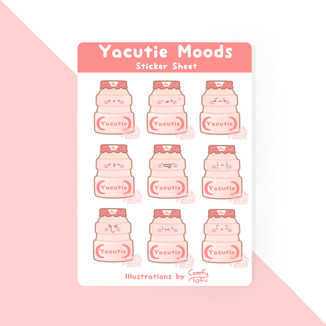 Yacuties Sticker Sheet